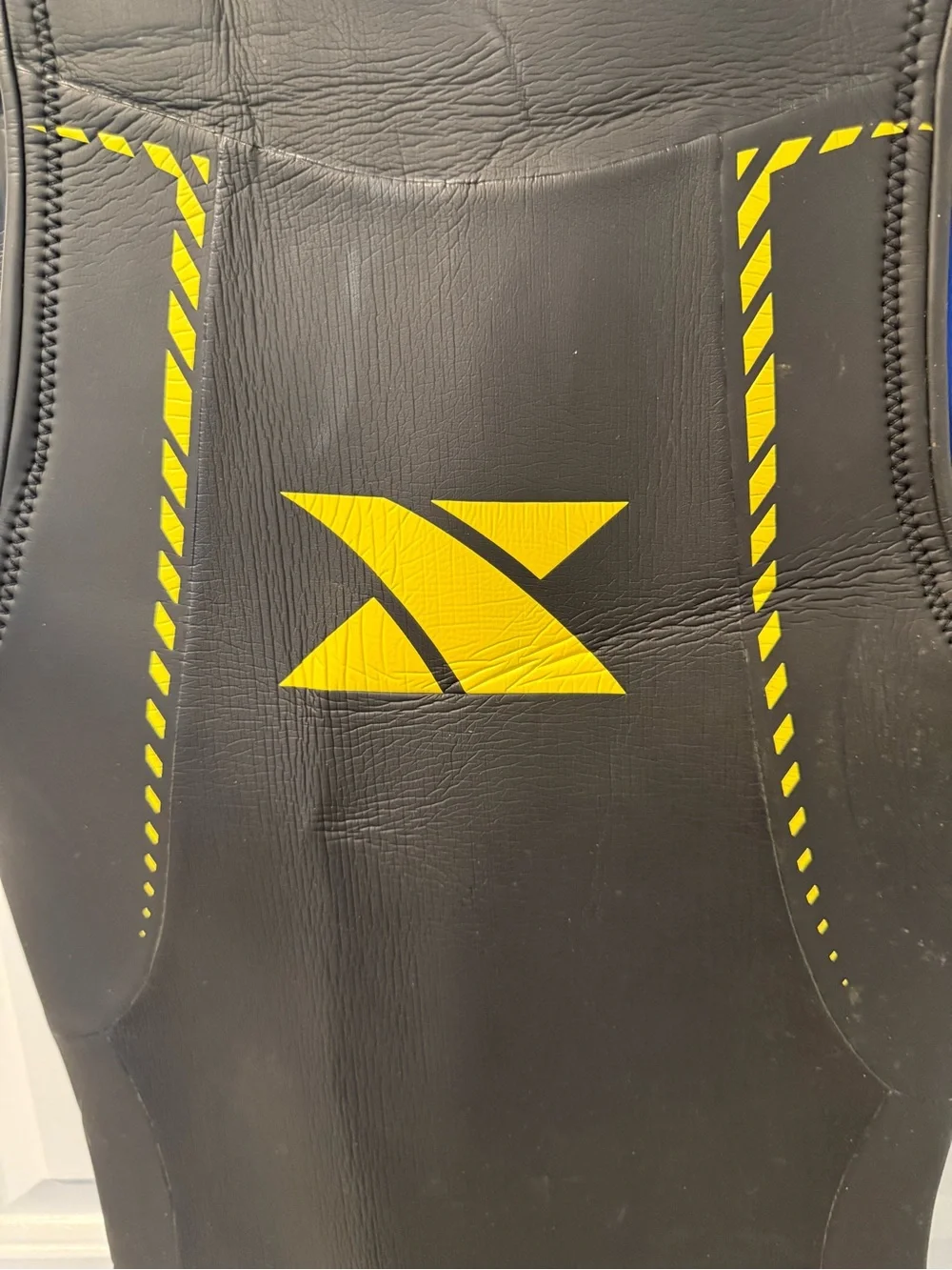 Xterra Men's Triathlon Wetsuit Sleeveless - Black & Yellow